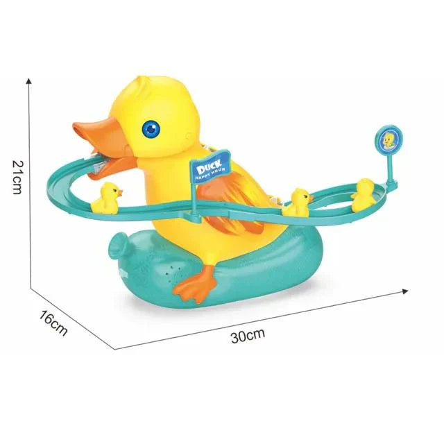 Mini Duck Climbing Stairs Toy Roller ,Electric duck climbing stairs
