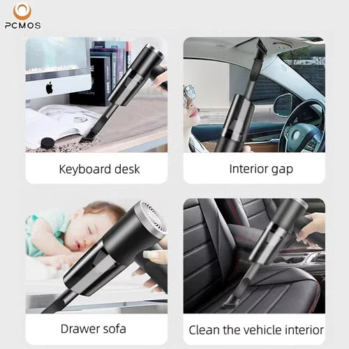 Mini Handheld Vacuum Cleaner Portable Powerful Suction