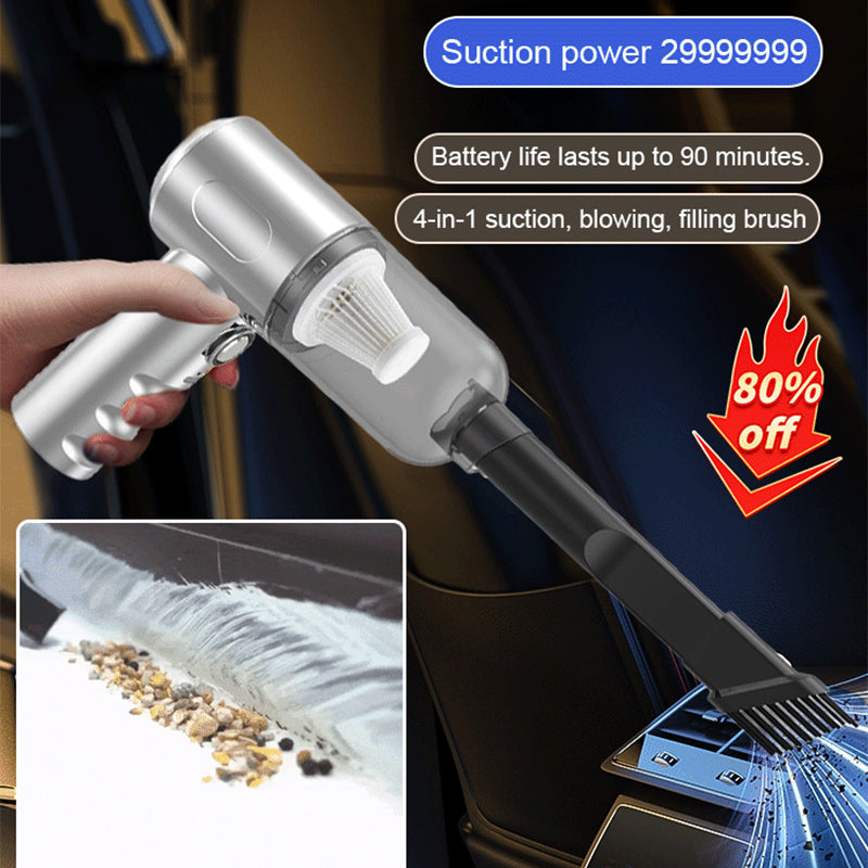 Mini Handheld Vacuum Cleaner Portable Powerful Suction